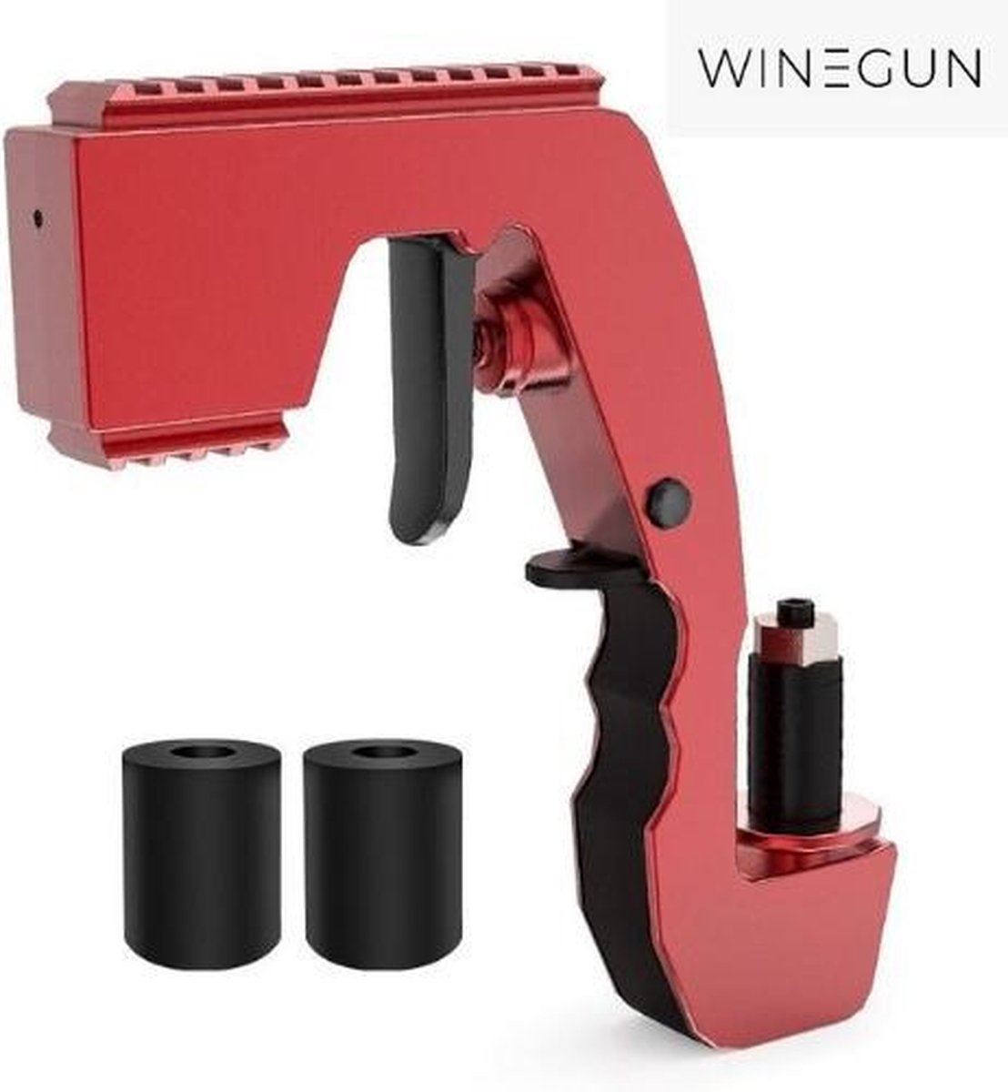 WineGun® | Champagne Gun | Aluminium Frame | Drank pistool | Afstand controleerbaar | Drankspel | Champagne pistool | Champagne spray